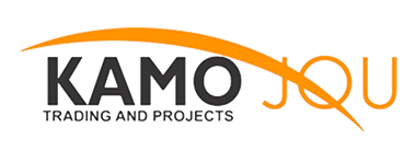 KAMO JOU Trading and Projects logo shown as a business client of GM Tjiane Attorneys law firm.