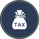 Tax law icon representing SARS audits, disputes, and compliance support.