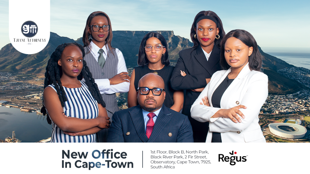 GM Tjiane Attorneys Opens New Office in Cape Town