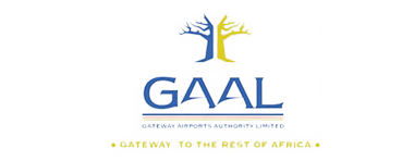 Gateway Airports Authority Limited (GAAL) logo.